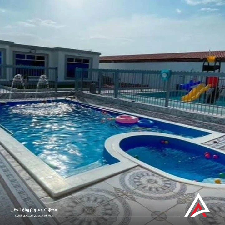 مقاول تشطيب مسابح وشلالات مكة.