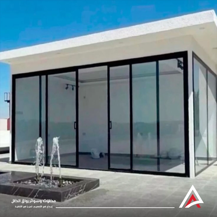 تكلفة بناء مجلس زجاجي خارجي مكة