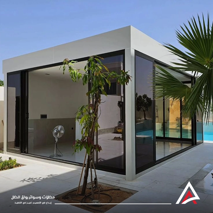 تكلفة بناء مجلس زجاجي خارجي مكة