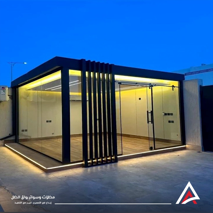 تركيب غرف زجاجية خارجية مكة