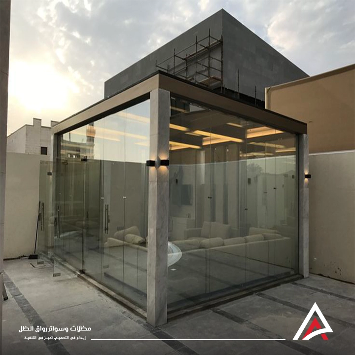 ديكورات مجالس زجاجية مودرن جدة