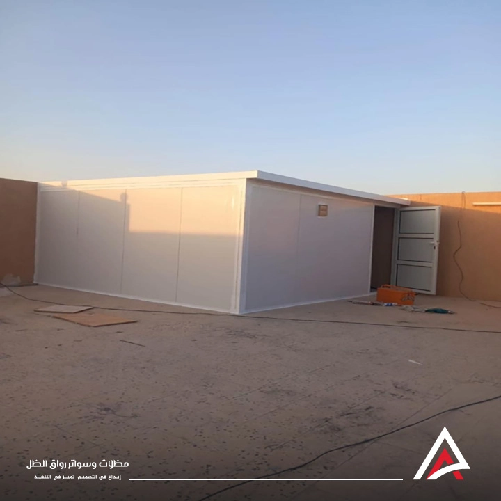 بناء ملحق فوق السطح ساندوتش بانل جدة